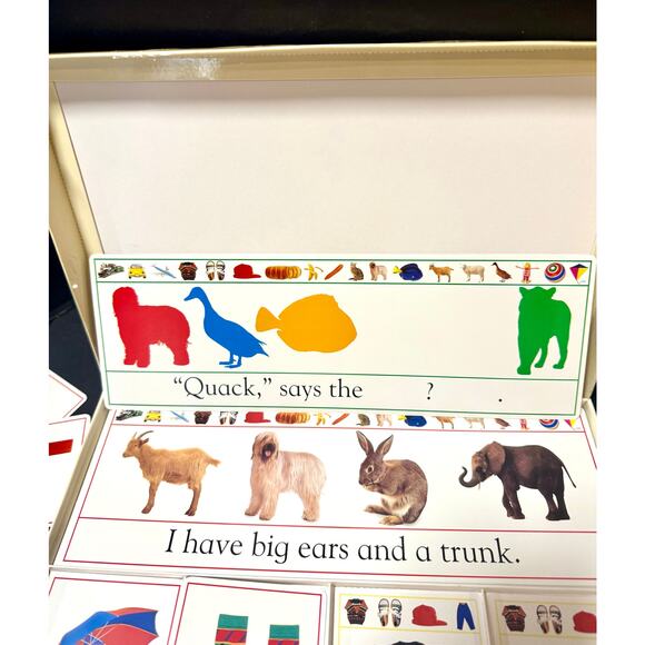 Vintage Word Play Game - EUC - COMPLETE - Dorling Kindersley - 1994 reading - Picture 3 of 4